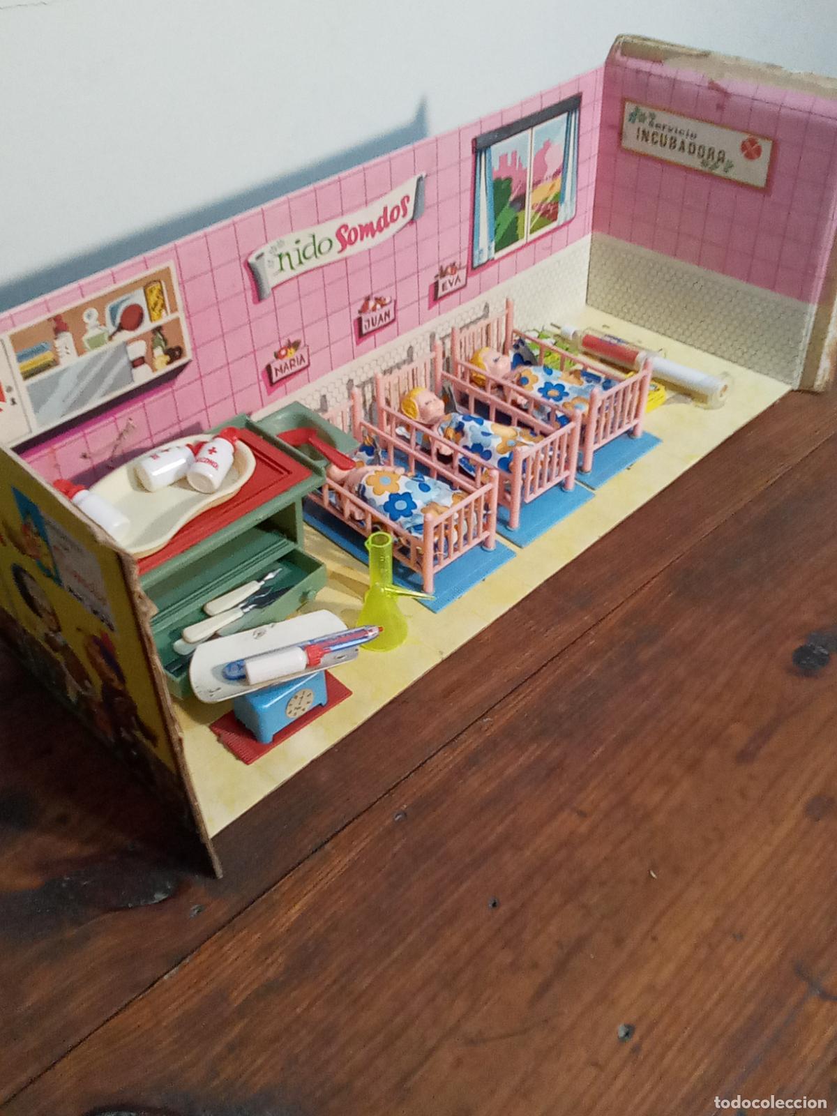 Juguetes antiguos y Juegos de colecci&oacute;n: NIDO MATERNIDAD DE JUGUETES SONDOS