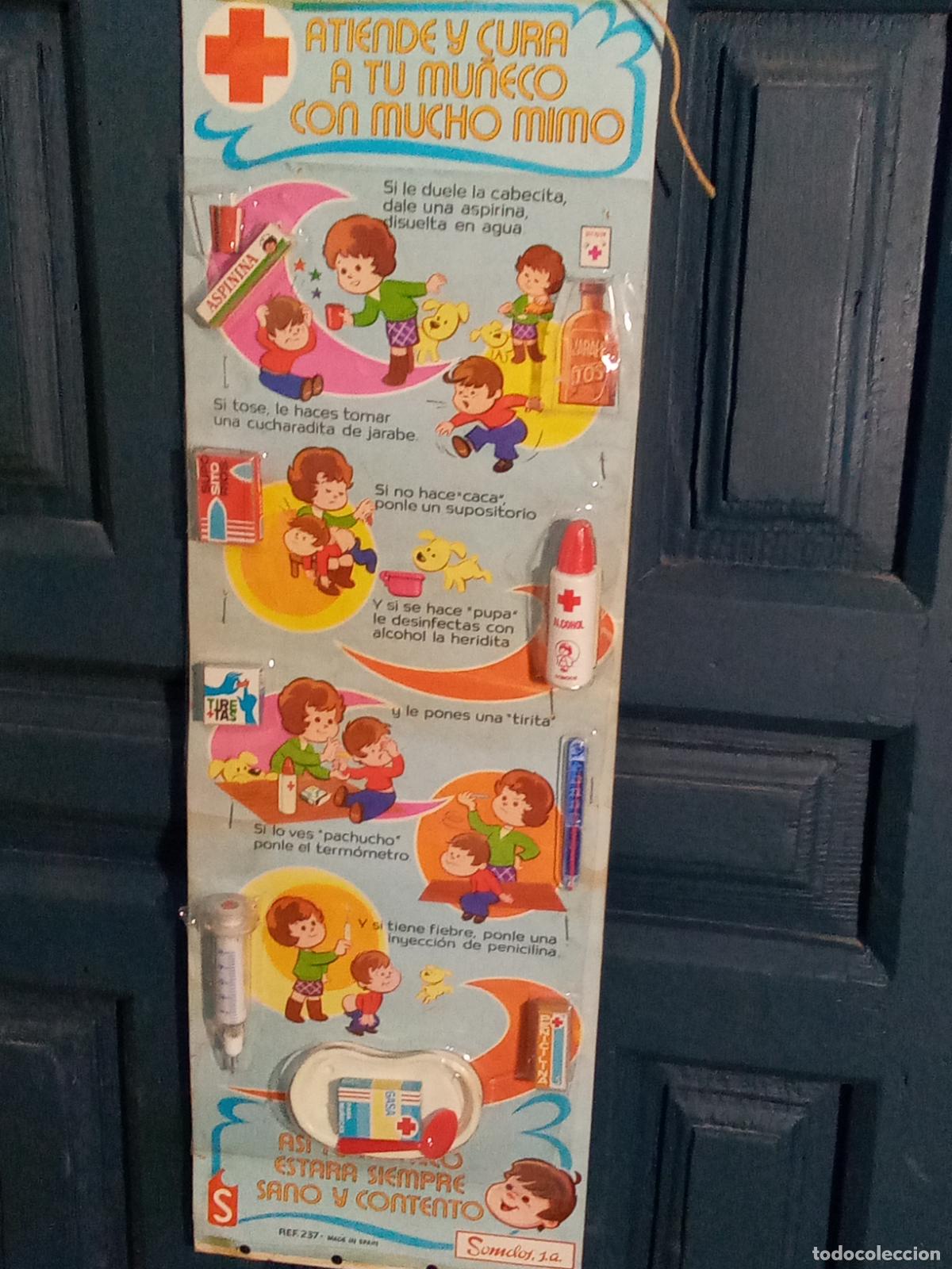 Juguetes antiguos y Juegos de colecci&oacute;n: BLISTER ENFERMER&Iacute;A DE JUGUETES SANDOS