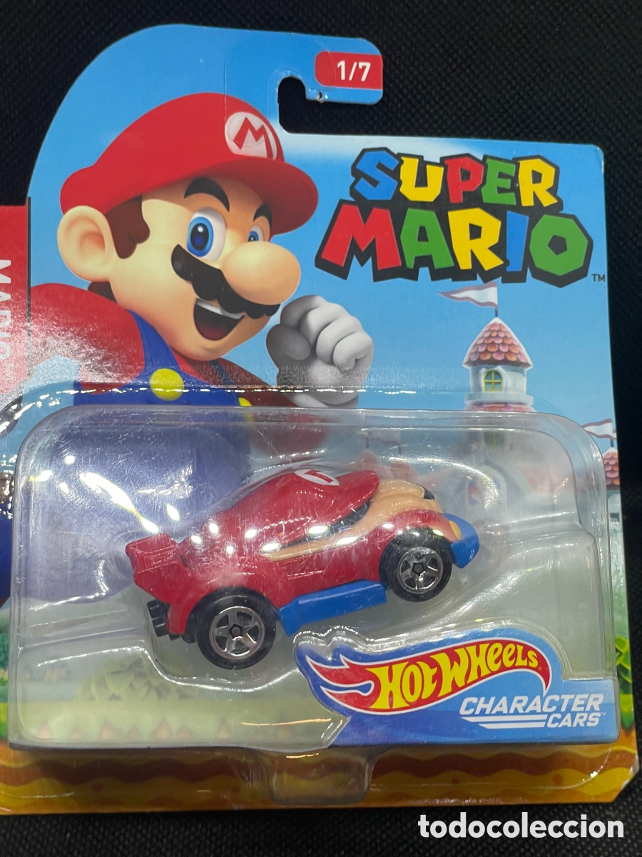 Hot wheels Mario gorra odyssey