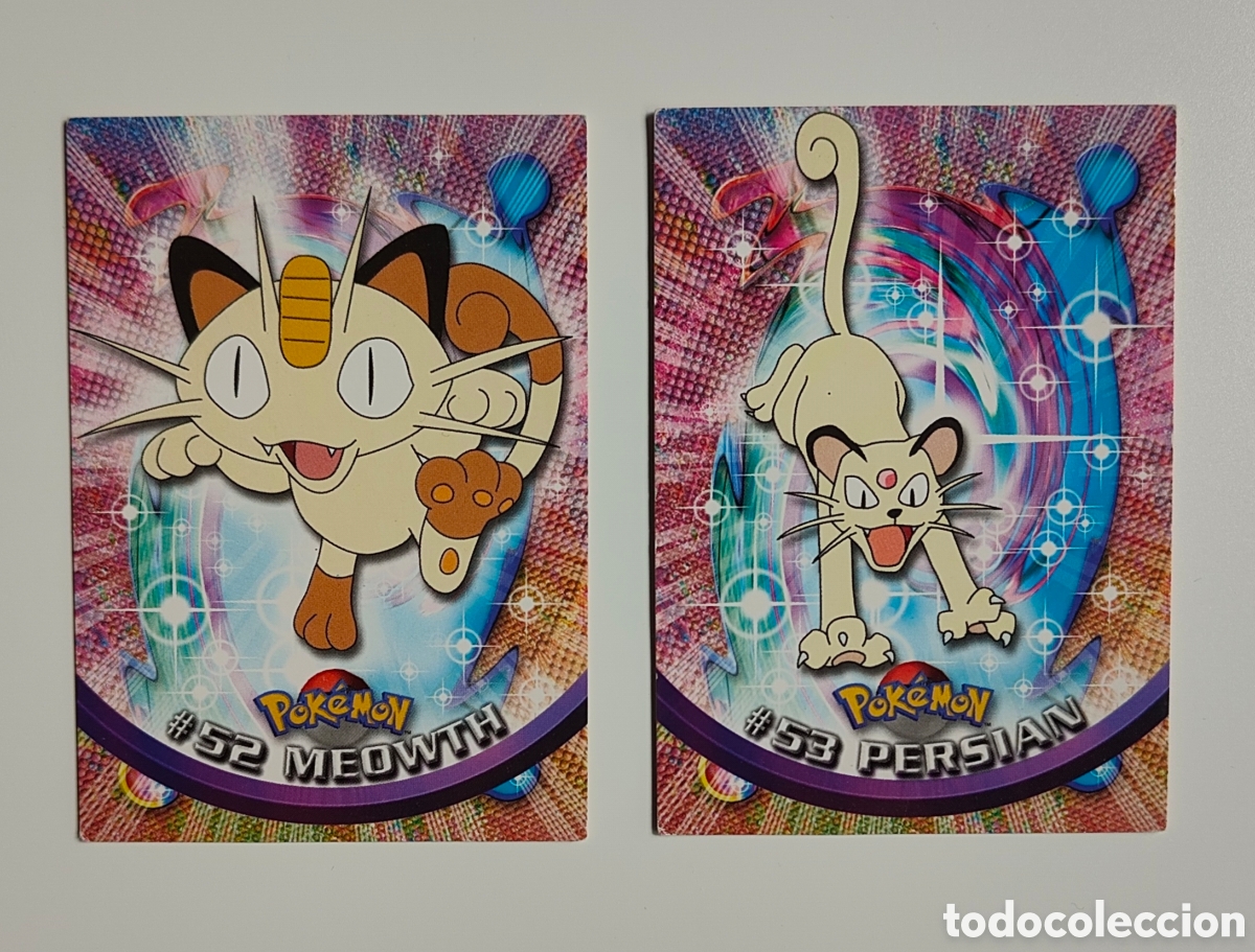 Juguetes antiguos y Juegos de colecci&oacute;n: Pok&eacute;mon TV Animation edition Meowth y Persian