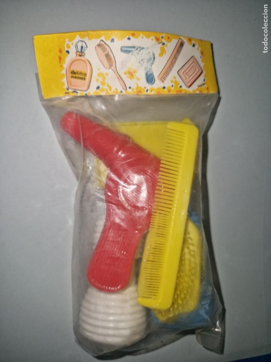 Juguetes antiguos y Juegos de colecci&oacute;n: TOCADOR, PELUQUERIA, BLISTER DE NI&Ntilde;AS A&Ntilde;OS 70