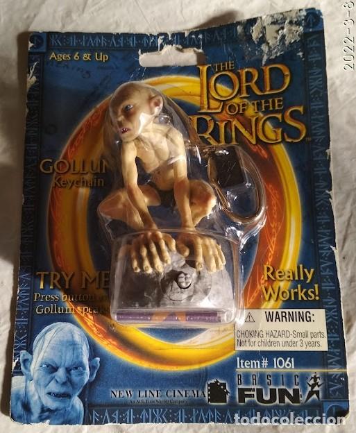 Juguetes antiguos y Juegos de colecci&oacute;n: EL SE&Ntilde;OR DE LOS ANILLOS - FIGURA PVC GOLLUN - LLAVERO