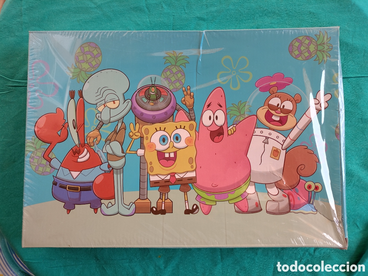 Juguetes antiguos y Juegos de colecci&oacute;n: BOB ESPONJA, PUZZLE DE 1000 PIEZAS. SIN ABRIR.
