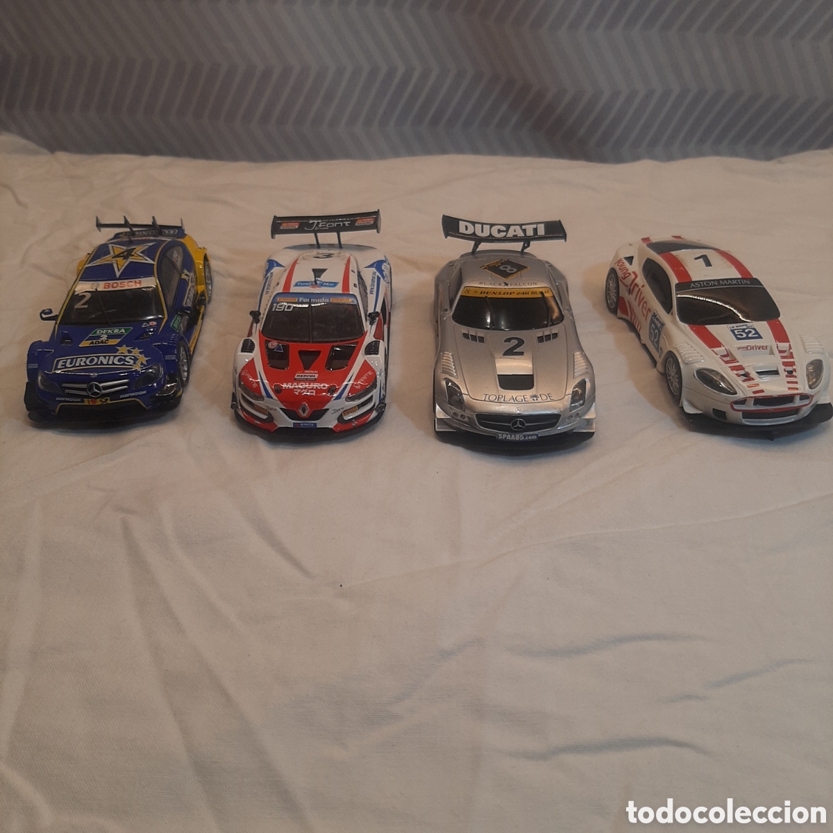 Giocattoli antichi e Giochi di collezione: Lote de coches scalextric