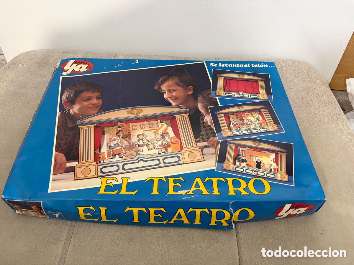 Juguetes antiguos y Juegos de colecci&oacute;n: Teatro de carton para ni&ntilde;os. Juguetes YA a&ntilde;os 80.