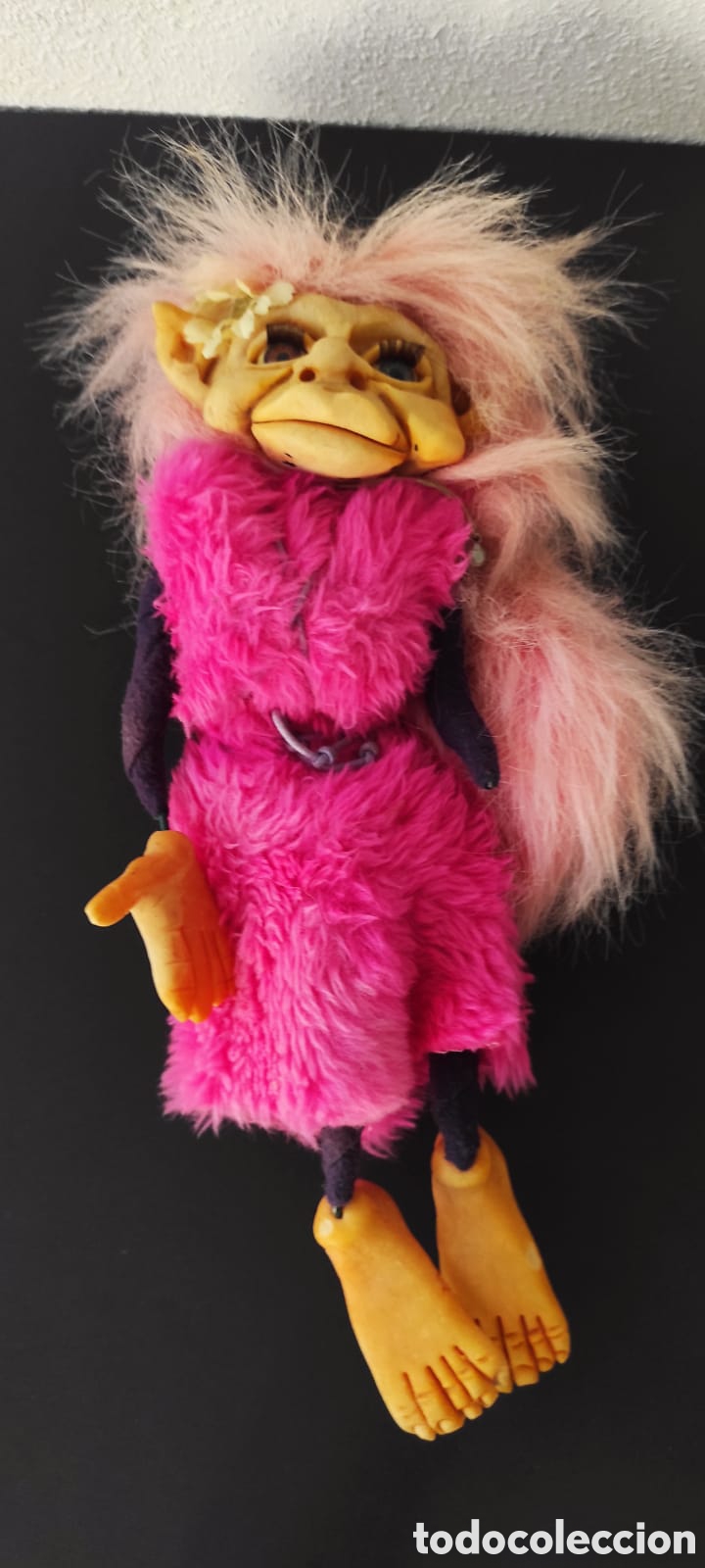 Juguetes antiguos y Juegos de colecci&oacute;n: Mu&ntilde;eco hecho a mano (le falta una mano)