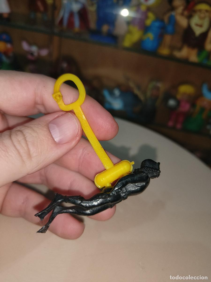 Juguetes antiguos y Juegos de colecci&oacute;n: Antiguo buzo a&ntilde;os 80 Hombre rana Submarinista Jacques Cousteau MUNDO SUBMARINO miniatura tipo Nemrod