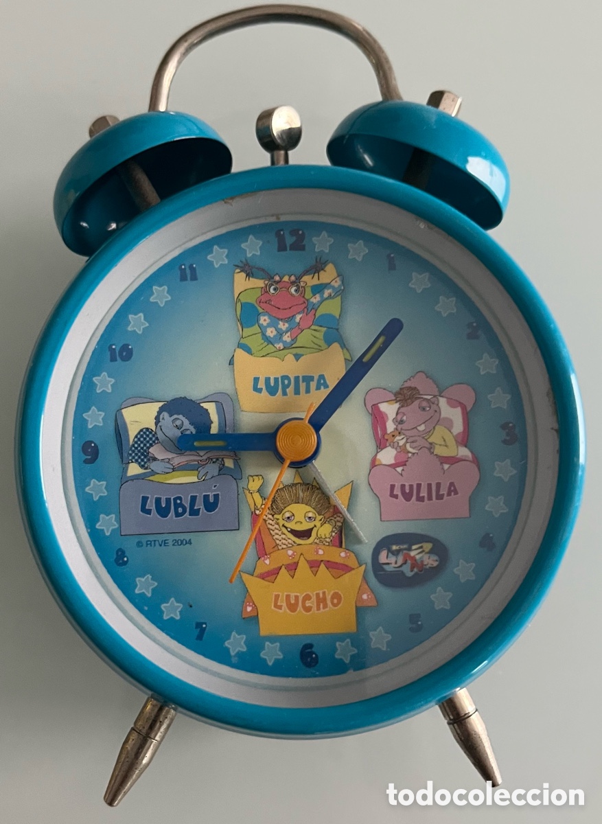 Juguetes antiguos y Juegos de colecci&oacute;n: Despertador anal&oacute;gico Los Lunis