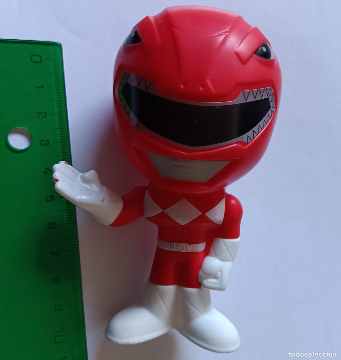 Juguetes antiguos y Juegos de colecci&oacute;n: ranger rojo burger king burguer red rangers mu&ntilde;eco figura cabezon promocional