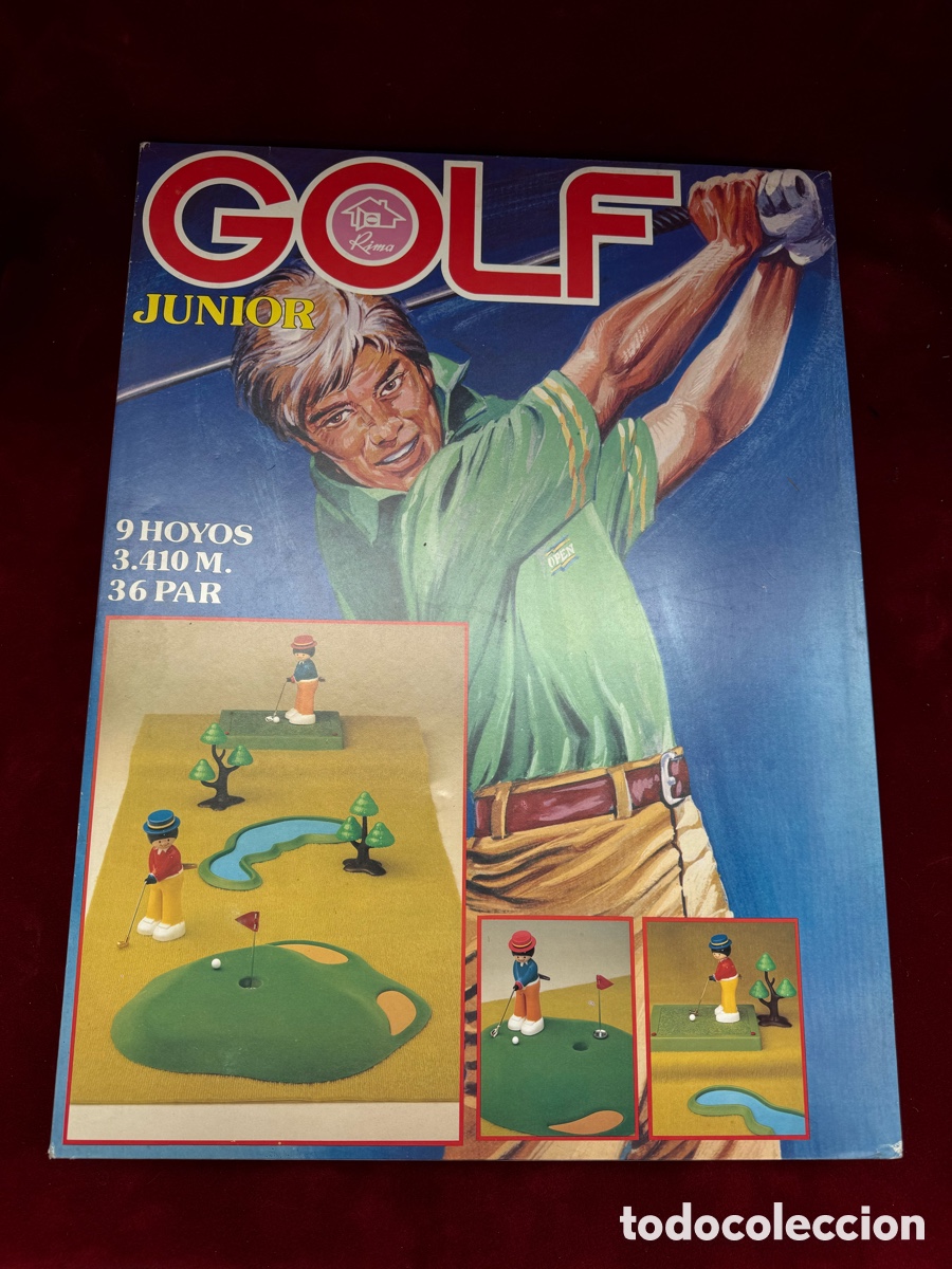 Juguetes antiguos y Juegos de colecci&oacute;n: Antiguo juego de Golf,Junior de Rima,nuevo!