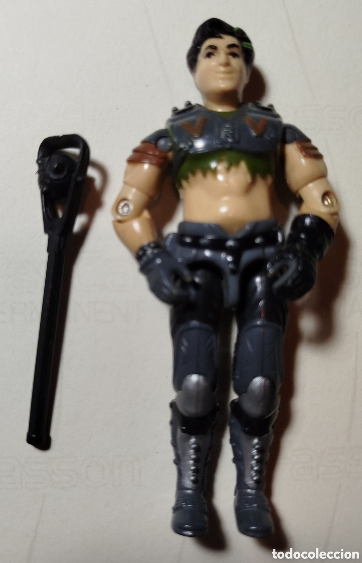 Juguetes antiguos y Juegos de colecci&oacute;n: Figura Gijoe retro con arma