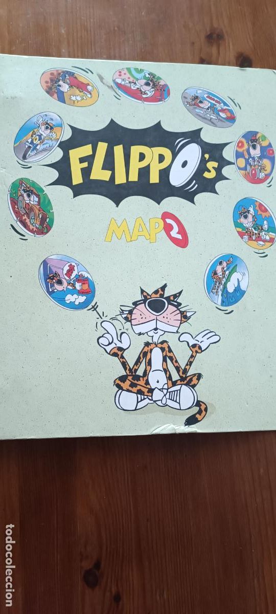 Juguetes antiguos y Juegos de colecci&oacute;n: ALBUM FLIPPOS 2 TAZOS - HOJAS SEPARADORAS - CHEETOS