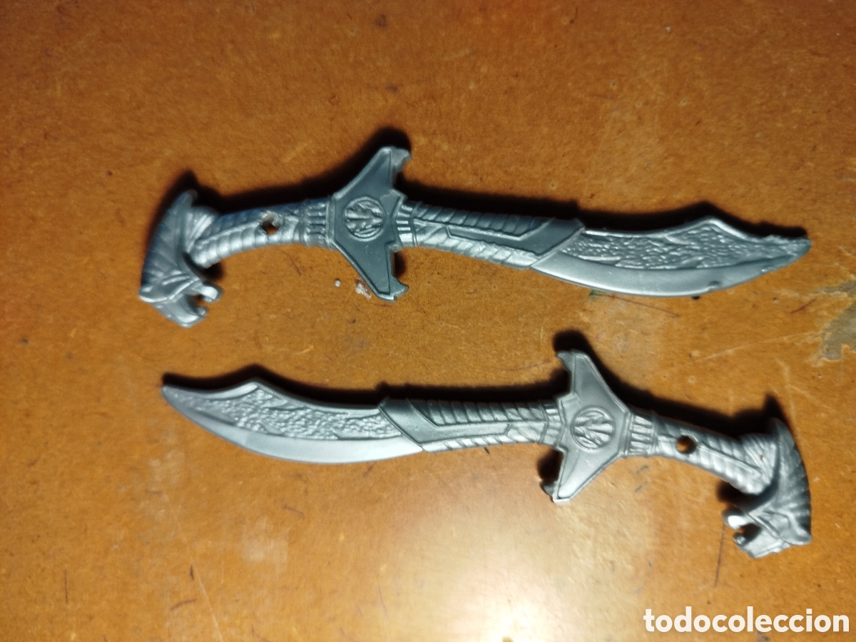 Juguetes antiguos y Juegos de colecci&oacute;n: Espadas PowerRanger retro