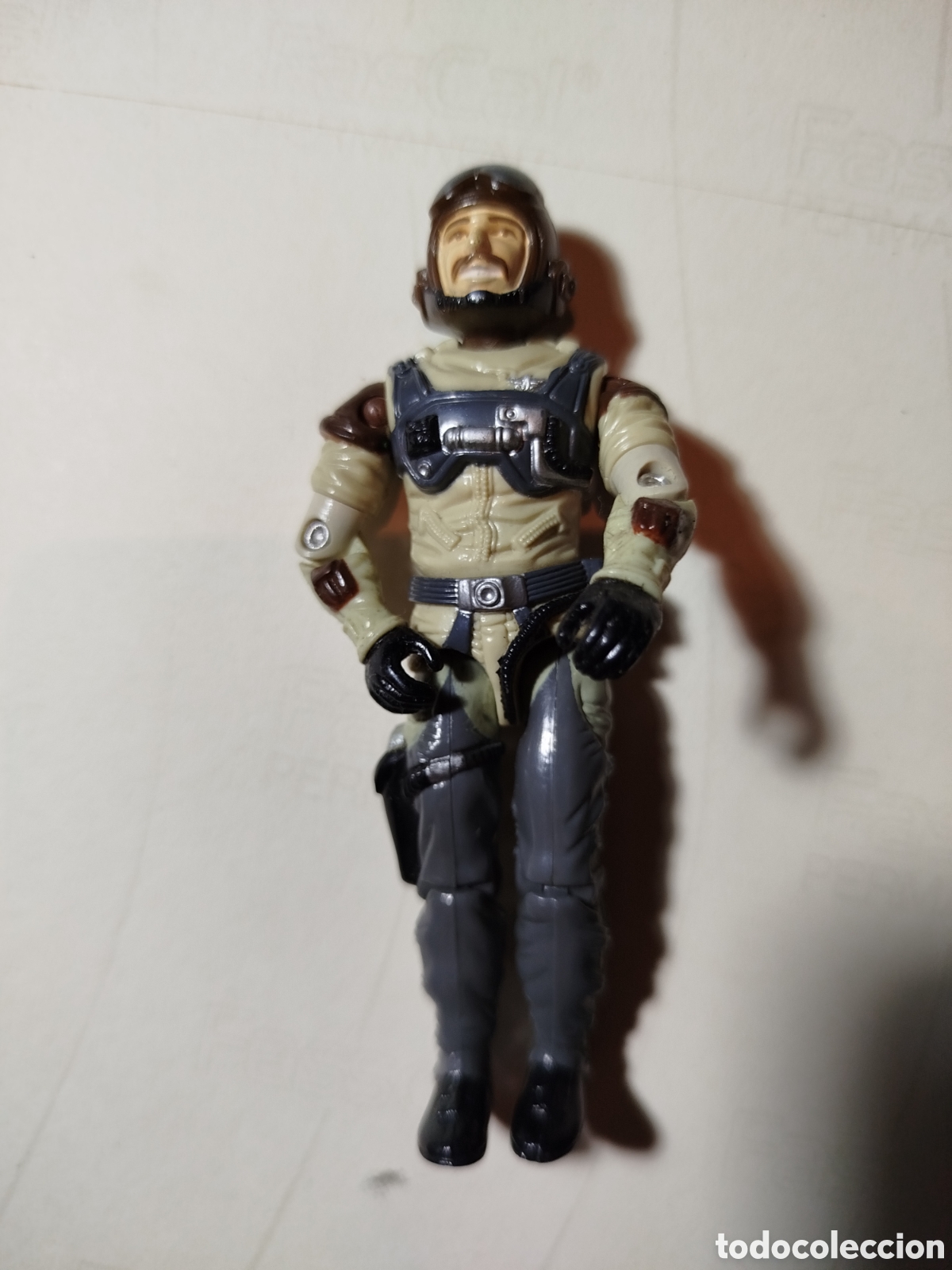 Juguetes antiguos y Juegos de colecci&oacute;n: Figura piloto Gijoe retro