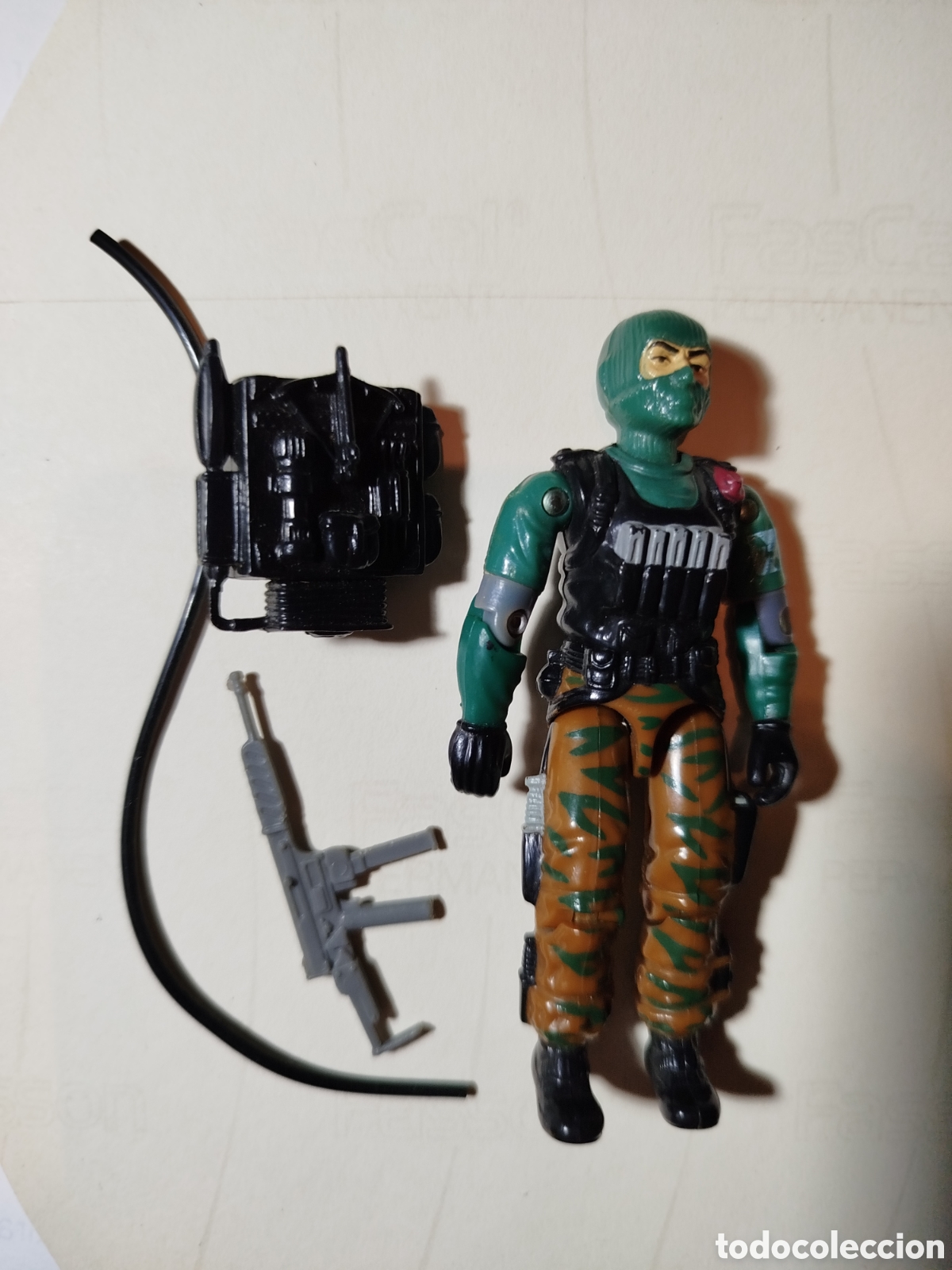 Juguetes antiguos y Juegos de colecci&oacute;n: Figura Gijoe con complementos