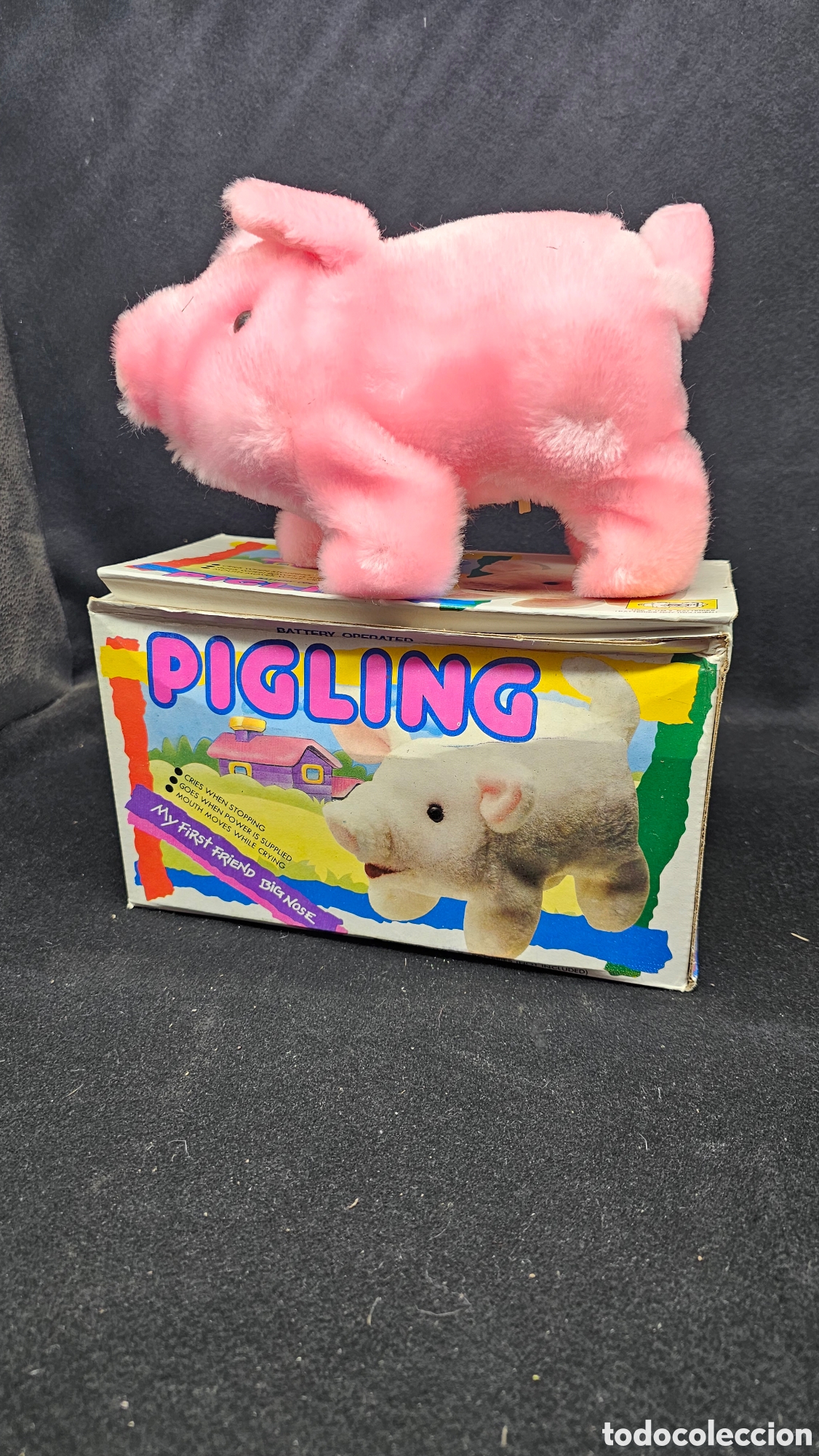 Juguetes antiguos y Juegos de colecci&oacute;n: Cerdito pigling a estrenar