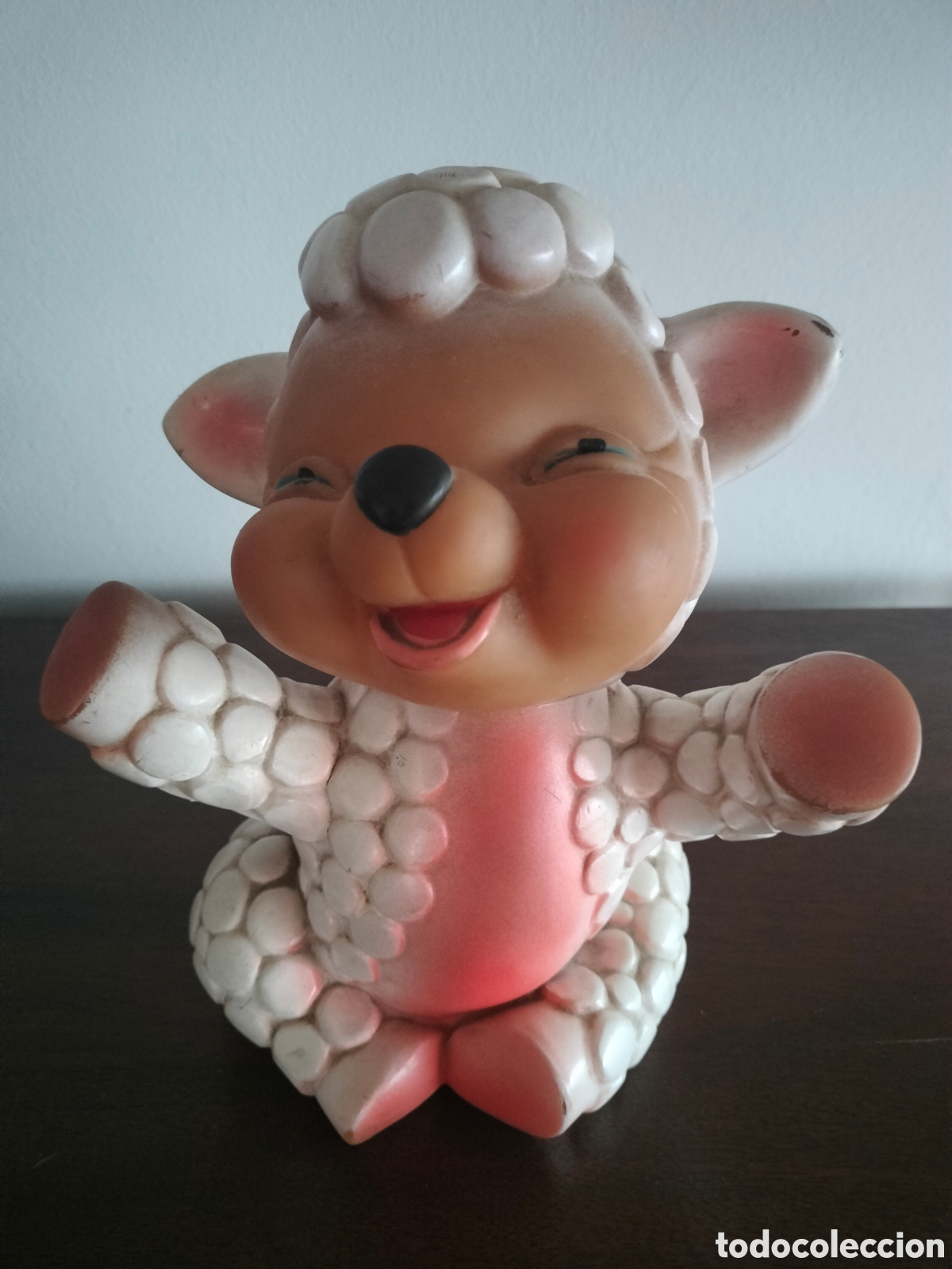Juguetes antiguos y Juegos de colecci&oacute;n: Mu&ntilde;eco. Oveja sonriente