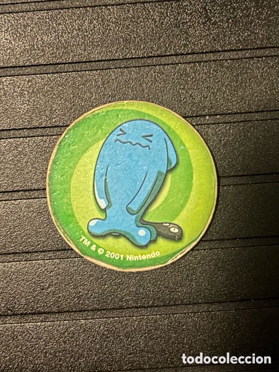 Juguetes antiguos y Juegos de colecci&oacute;n: Tazo de cart&oacute;n, Pok&eacute;mon, 2001, Nintendo wobbuffet
