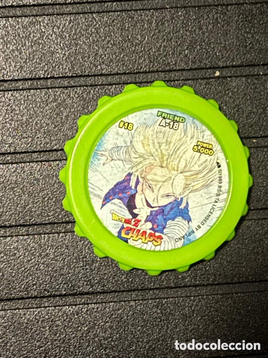 Juguetes antiguos y Juegos de colecci&oacute;n: Tazo Dragon Ball z chaps 18
