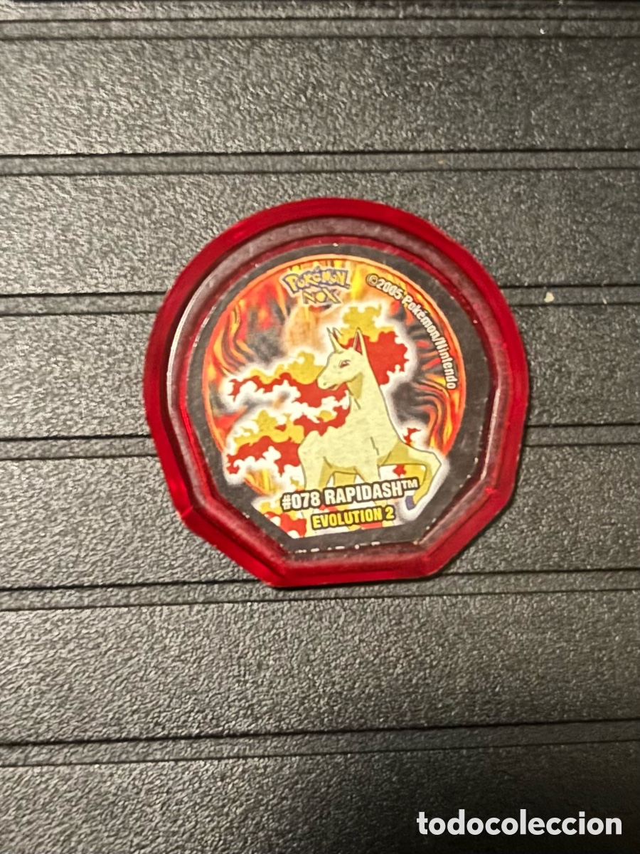 Juguetes antiguos y Juegos de colecci&oacute;n: Tazo Pokemon NOX 2005 Rapidash 78