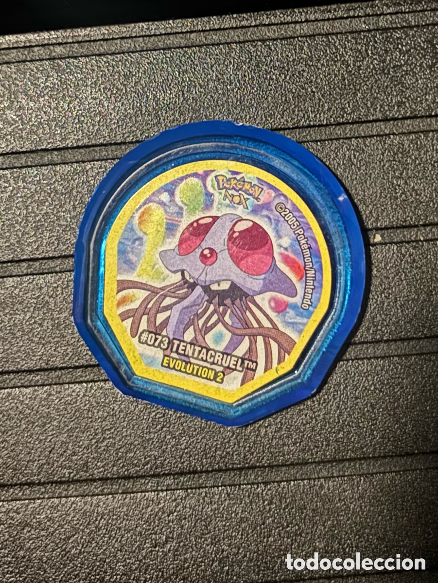 Juguetes antiguos y Juegos de colecci&oacute;n: Tazo Pokemon NOX 2005 Tentacruel 73