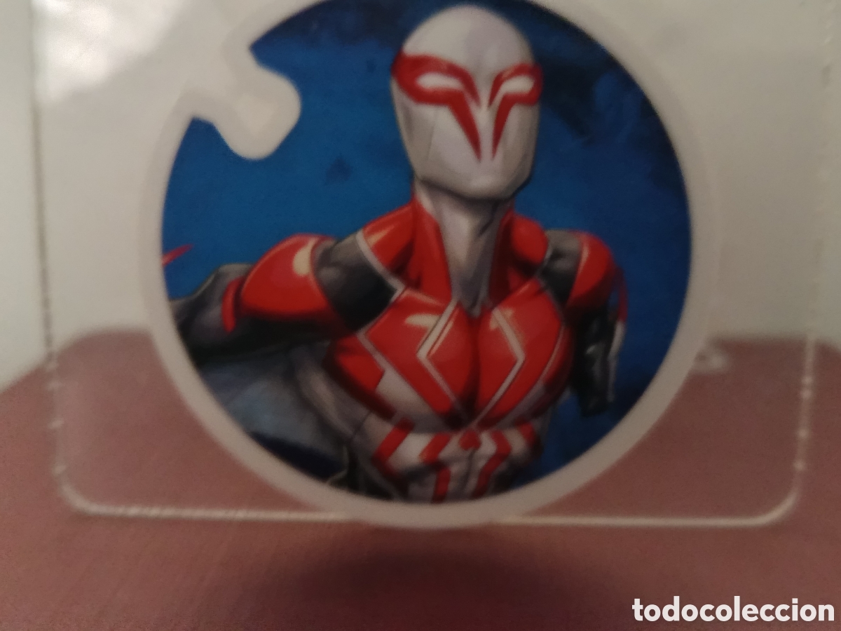 Juguetes antiguos y Juegos de colecci&oacute;n: ❇️ TAZO MARVEL FLIZZ SPIDER-MAN 2099 52 CARREFOUR 2018 ❇️