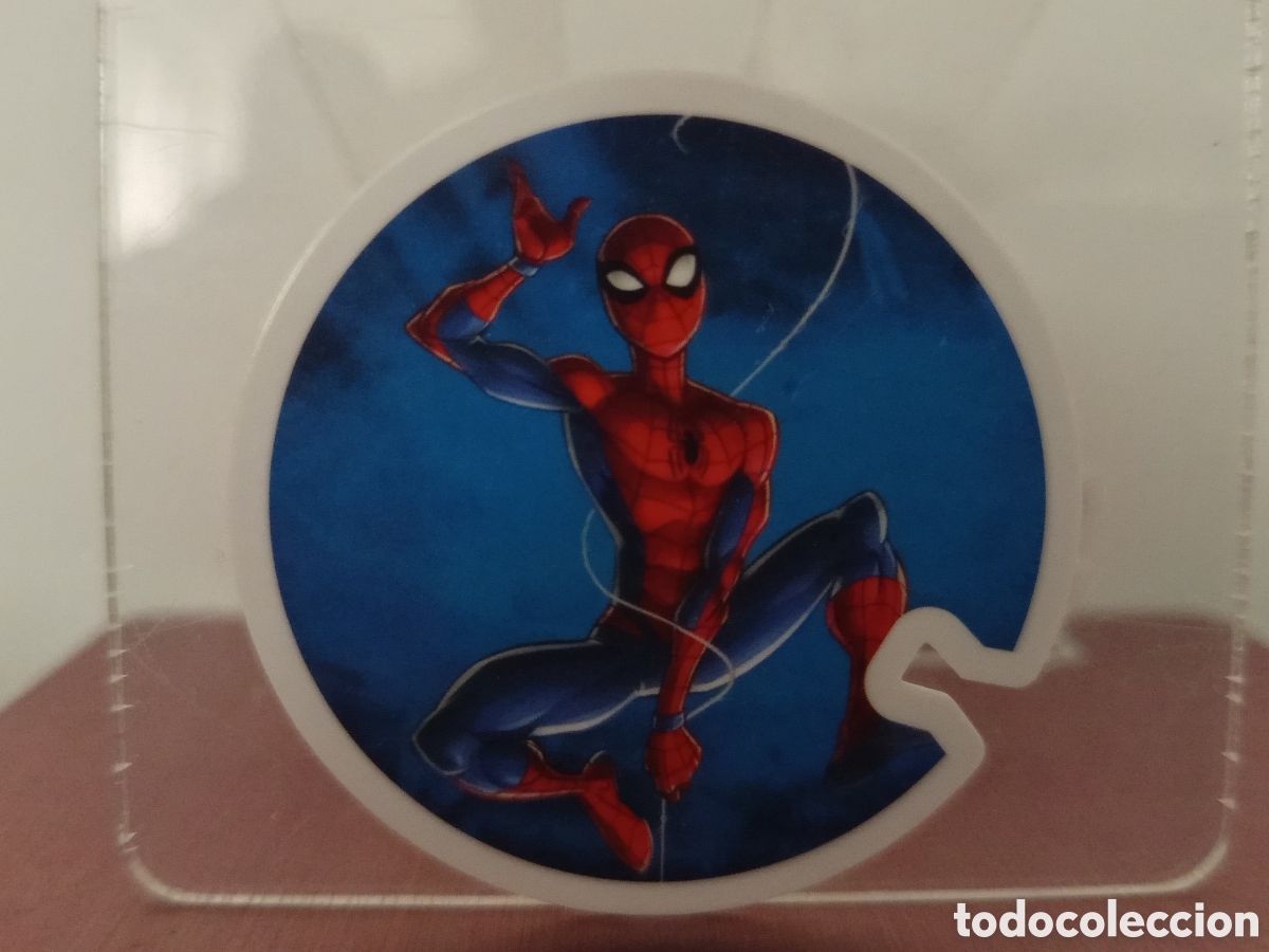 Juguetes antiguos y Juegos de colecci&oacute;n: ❇️ TAZO MARVEL FLIZZ SPIDER-MAN 48 CARREFOUR 2018 ❇️