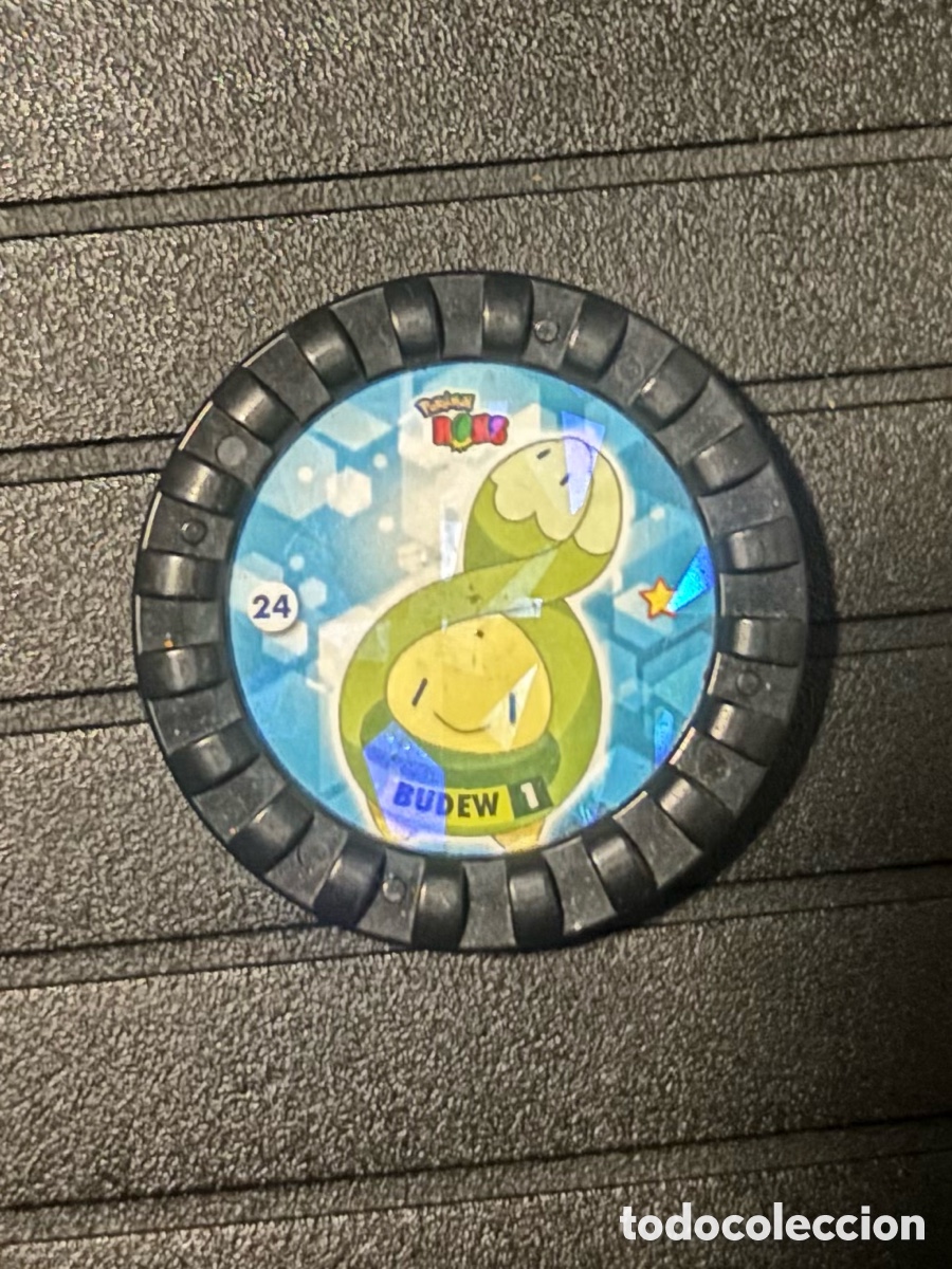 Juguetes antiguos y Juegos de colecci&oacute;n: Tazo ROKS POKEMON 24 budew