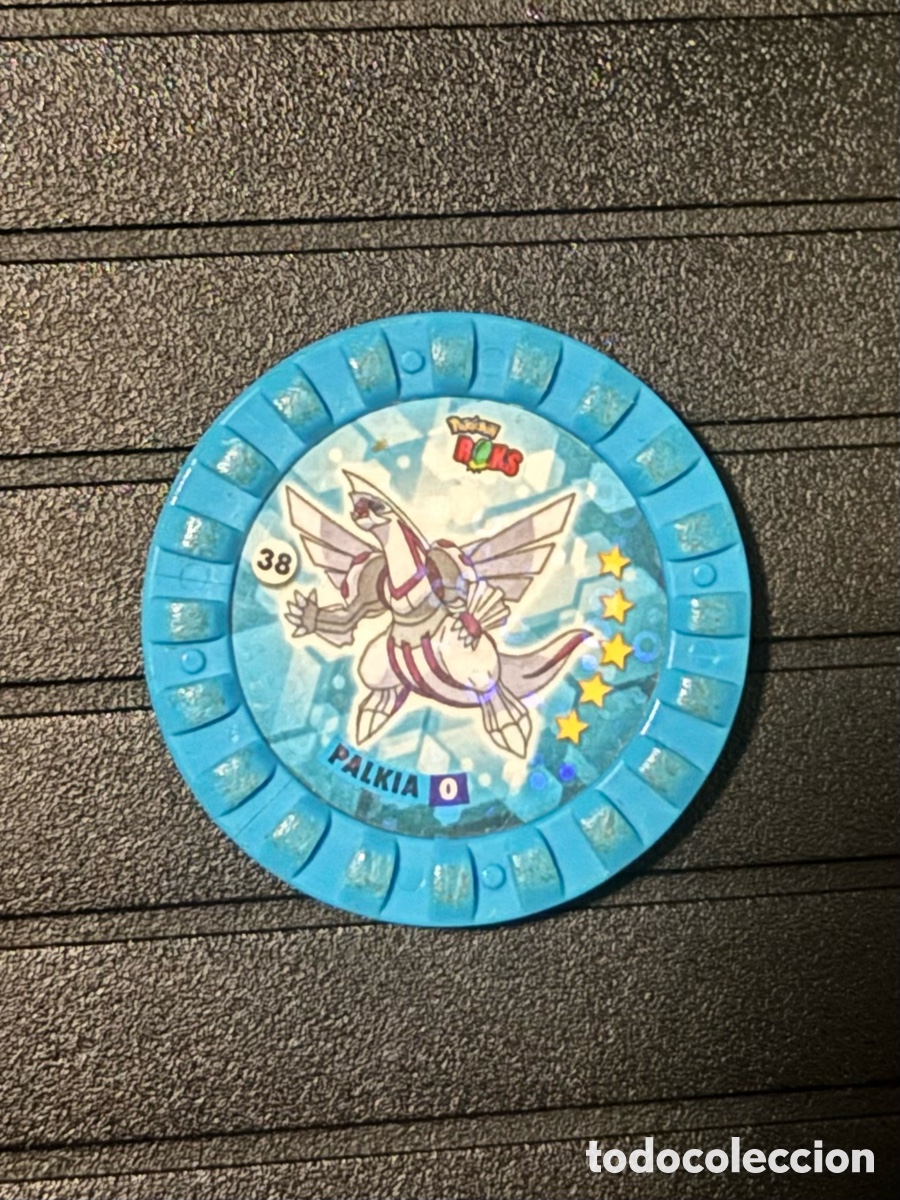 Juguetes antiguos y Juegos de colecci&oacute;n: Tazo ROKS POKEMON 38 palkia