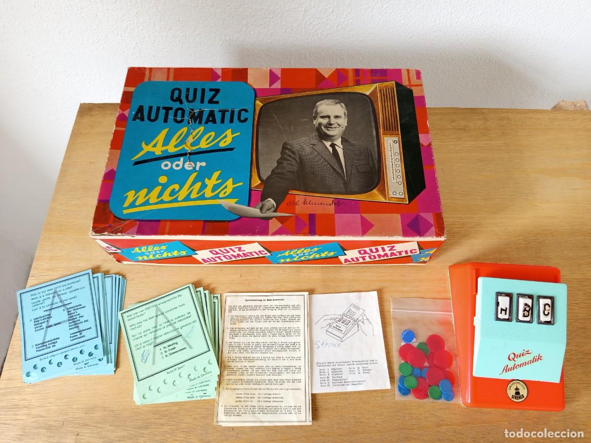 Juguetes antiguos y Juegos de colecci&oacute;n: antiguo juego de mesa aleman.Alles oder Nichts.