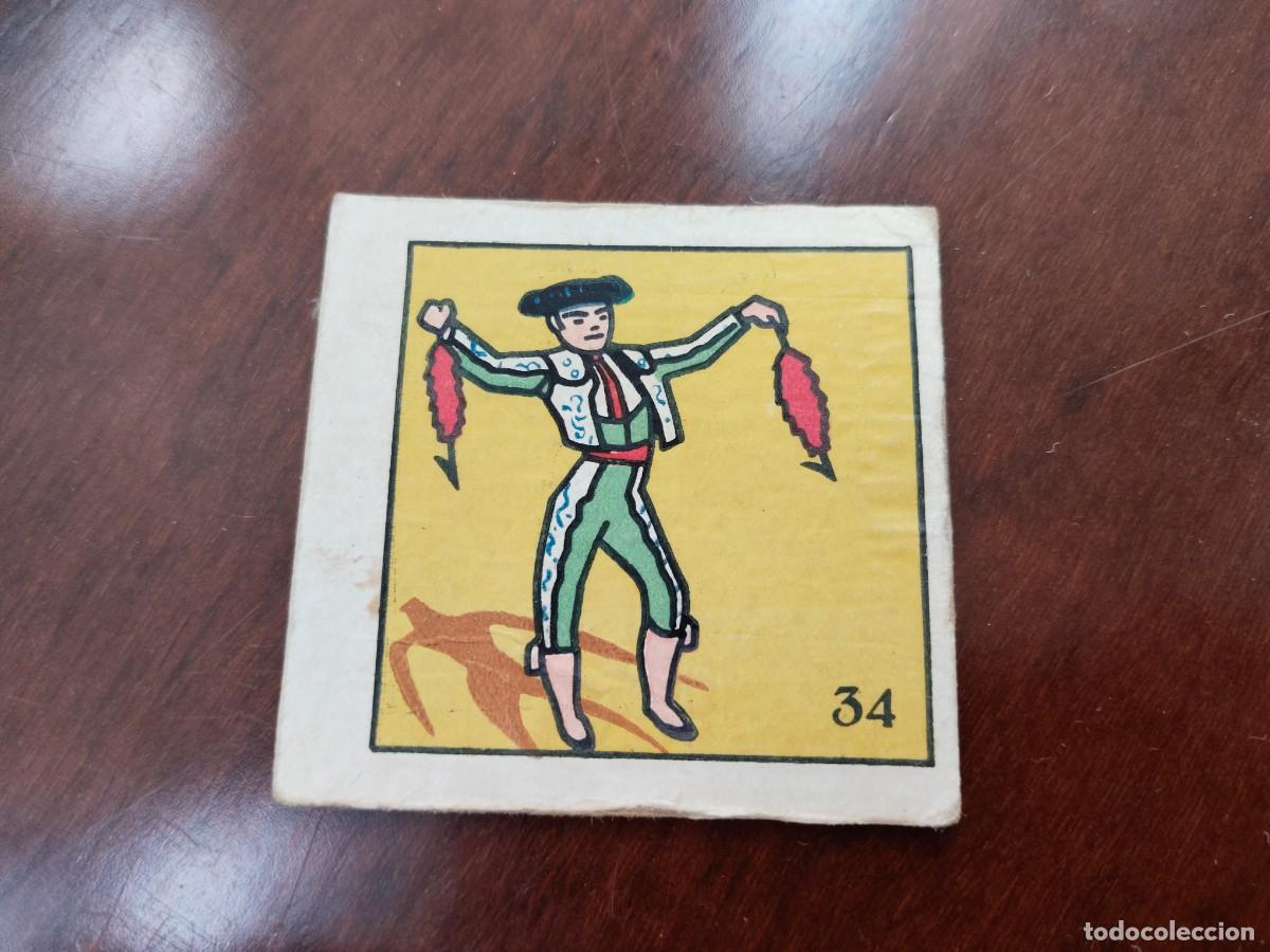 Juguetes antiguos y Juegos de colecci&oacute;n: Antiguo cart&oacute;n de juego. Torero.