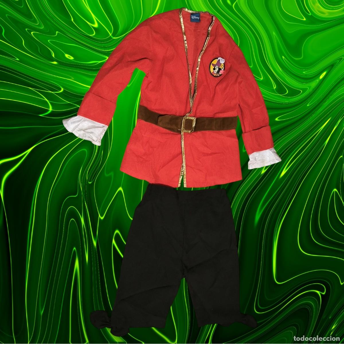 Juguetes antiguos y Juegos de colecci&oacute;n: Disfraz Oficial Disney Capit&aacute;n Garfio Infantil &ndash; Traje Completo Para Carnaval