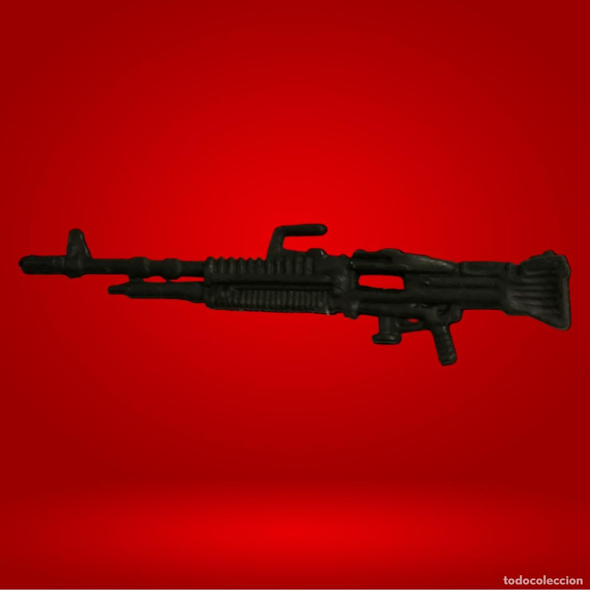 Juguetes antiguos y Juegos de colecci&oacute;n: Ametralladora Militar de Juguete &ndash; Figura Coleccionable De Acci&oacute;n