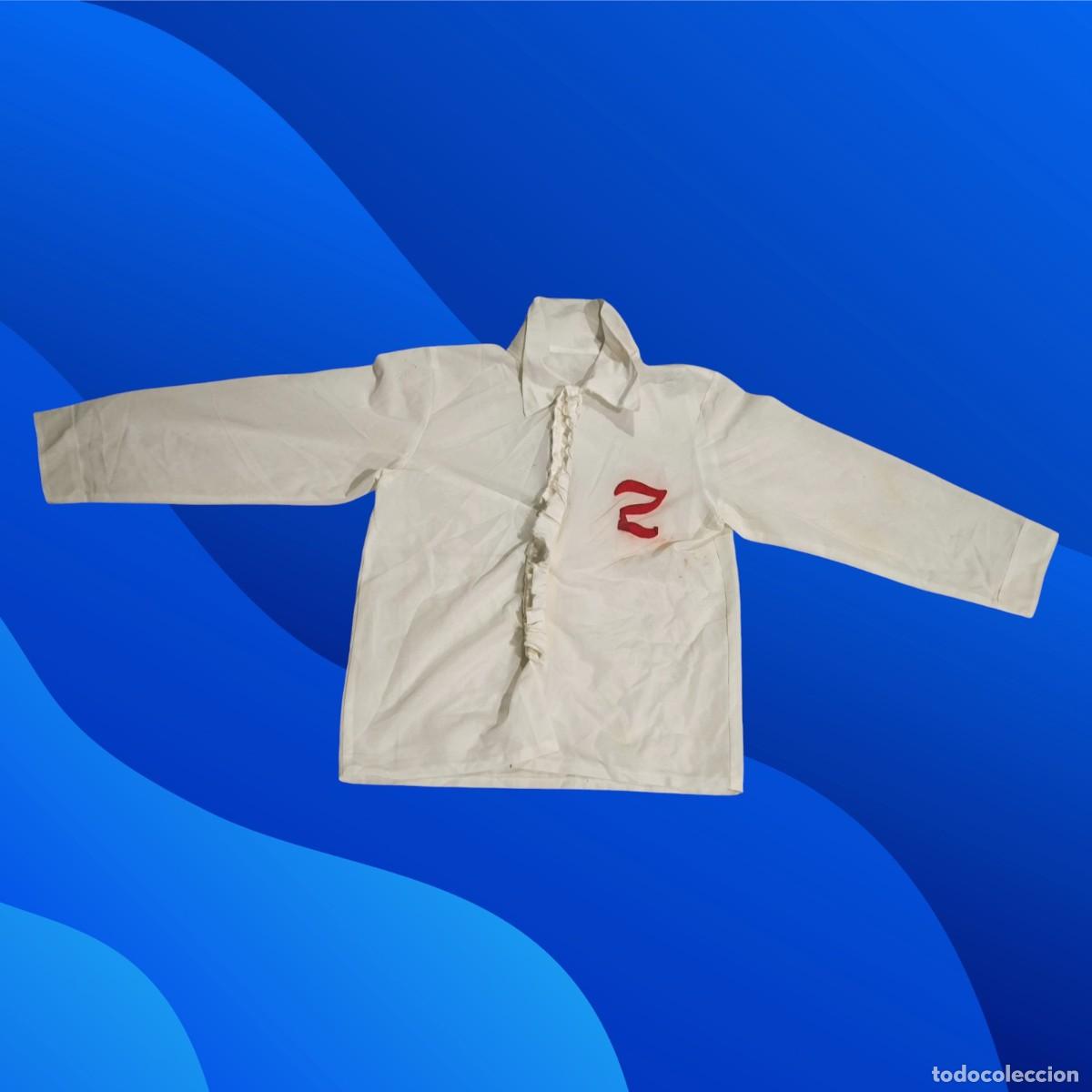 Juguetes antiguos y Juegos de colecci&oacute;n: Disfraz Infantil Carnaval El Zorro Camisa Blanca &ndash; Estilo Aventurero Cl&aacute;sico
