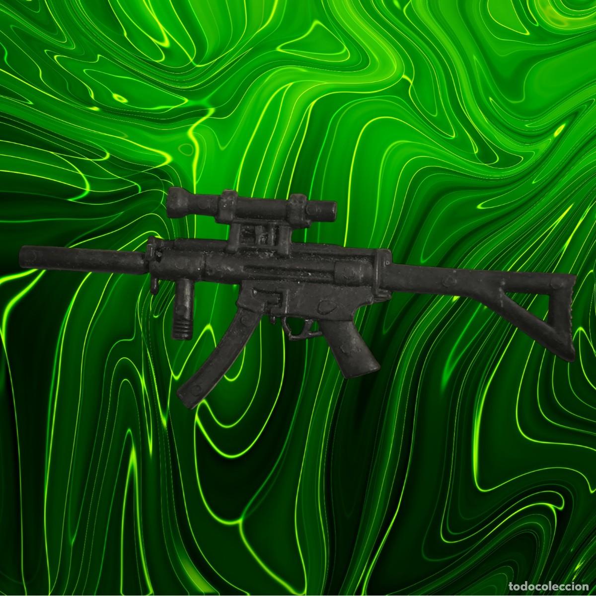 Juguetes antiguos y Juegos de colecci&oacute;n: Fusil De Asalto Con Mira &ndash; Juguete Decorativo