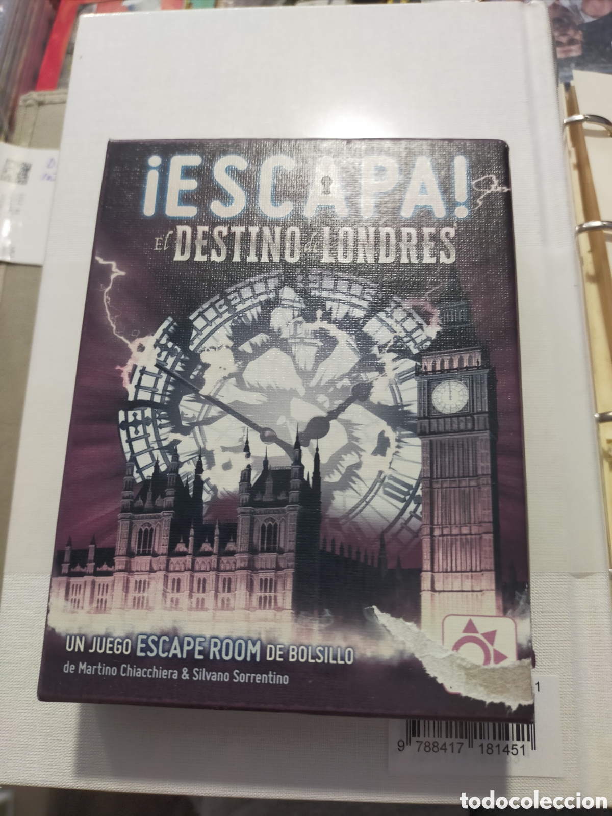 Juguetes antiguos y Juegos de colecci&oacute;n: ESCAPA EL DESTINO DE LONDRES JUEGO ESCAPE ROOM COMO NUEVO