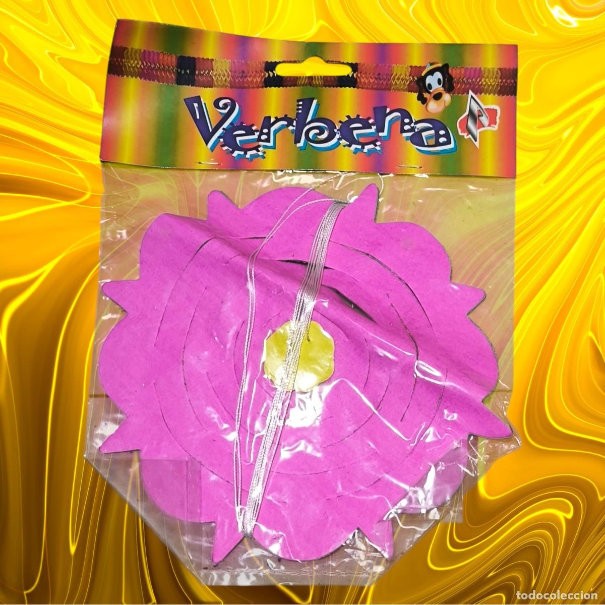 Juguetes antiguos y Juegos de colecci&oacute;n: Guirnalda Floral De Carnaval Multicolor &ndash; Decoraci&oacute;n Colgante Festiva