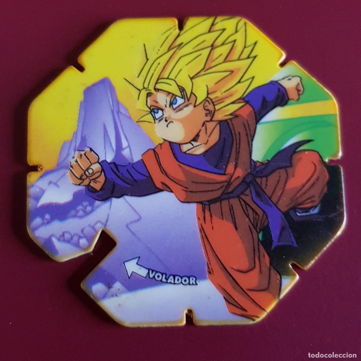 Juguetes antiguos y Juegos de colecci&oacute;n: MATUTANO - DRAGON BALL Z - TAZO VOLADOR - 8 PUNTOS - SON GOTTEN 43