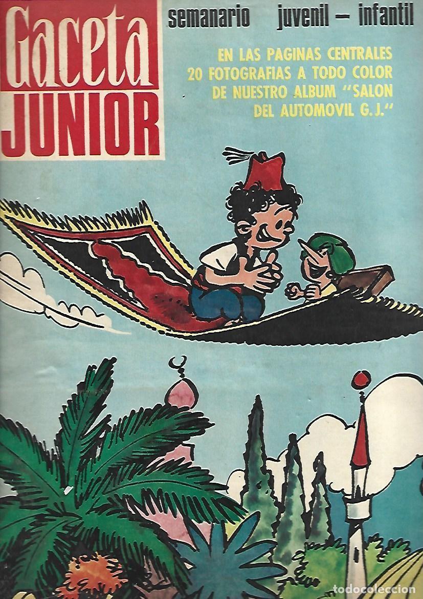 Juguetes antiguos y Juegos de colecci&oacute;n: Gaceta Junior, 2, 1968, Universo Infantis, buen estado. Contiene cromos