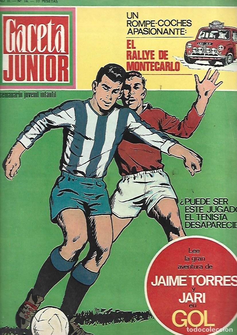 Juguetes antiguos y Juegos de colecci&oacute;n: Gaceta Junior, 16, 1969, Universo Infantil, buen estado.