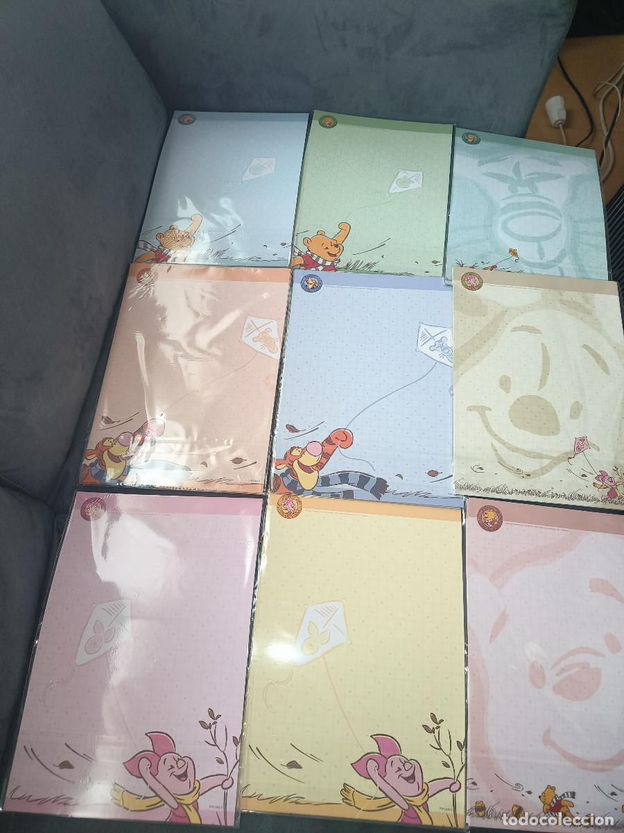 Juguetes antiguos y Juegos de colecci&oacute;n: Ocasion ! Coleccion completa 9 paquetes sin abrir a&ntilde;os 90 Winnie de pooth tipo cartas perfumadas