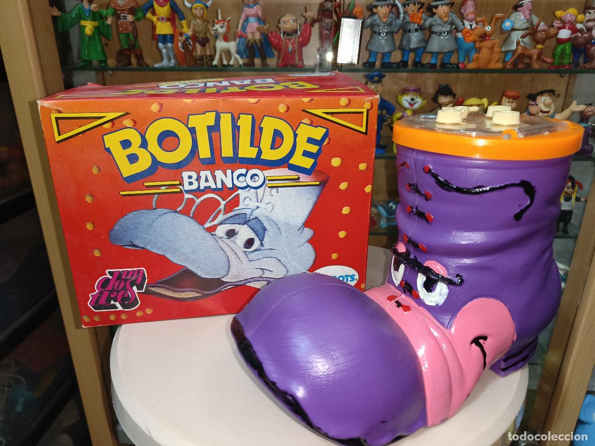 Juguetes antiguos y Juegos de colecci&oacute;n: Ocasion ! Antigua Hucha Botilde Banco Papirots a&ntilde;os 80 nueva a estrenar en su caja UN DOS TRES
