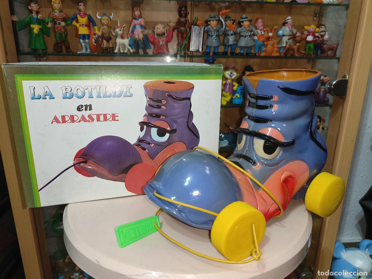 Juguetes antiguos y Juegos de colecci&oacute;n: Ocasion ! Antiguo Juguete de arrastre Botilde a&ntilde;os 80 nueva a estrenar en su caja Un Dos Tres