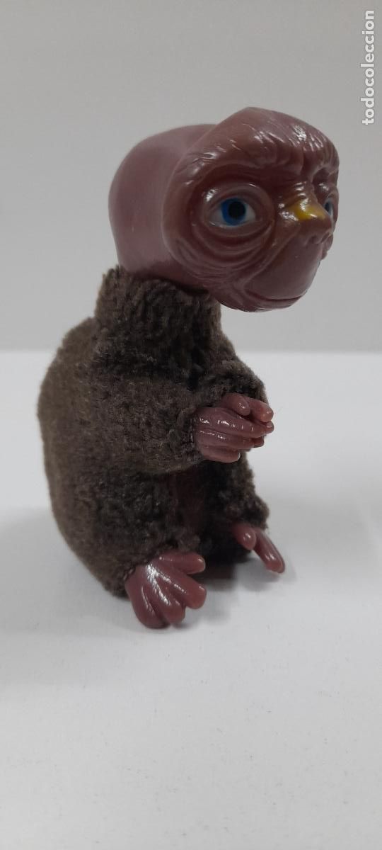 Juguetes antiguos y Juegos de colecci&oacute;n: MU&Ntilde;ECO DE E.T. EL EXTRATERRESTRE - TIPO PINZA . ORIGINAL A&Ntilde;OS 80 . MEDIDA DE ALTO 8,5 CM