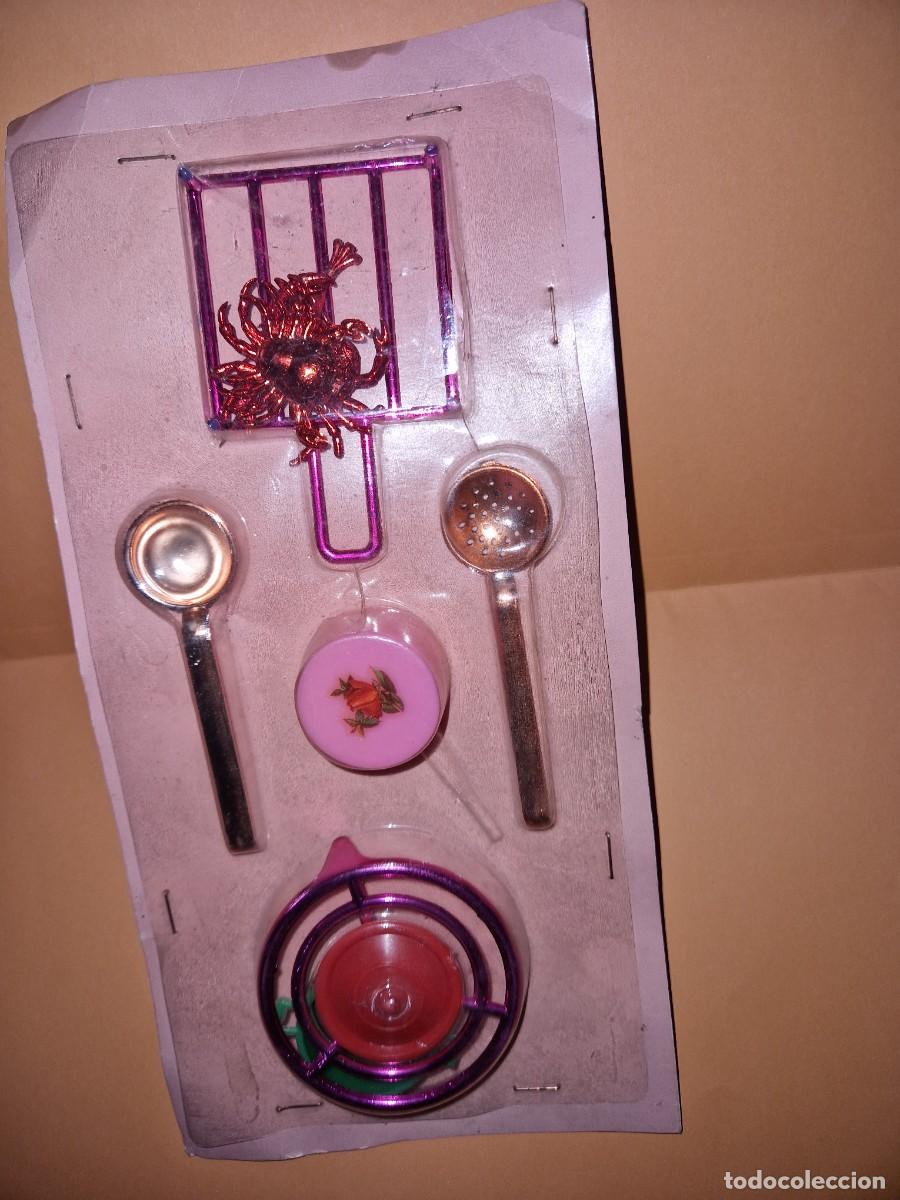 Juguetes antiguos y Juegos de colecci&oacute;n: ANTIGUO JUEGO DE COCINA, CACHARRITOS