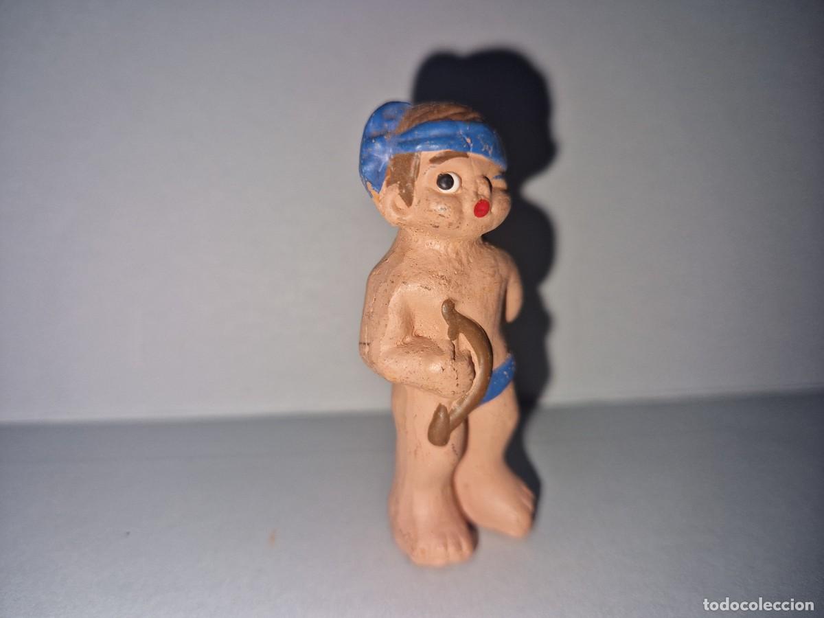 Juguetes antiguos y Juegos de colecci&oacute;n: FIGURA CUPIDO DE TERRACOTA, BARRO