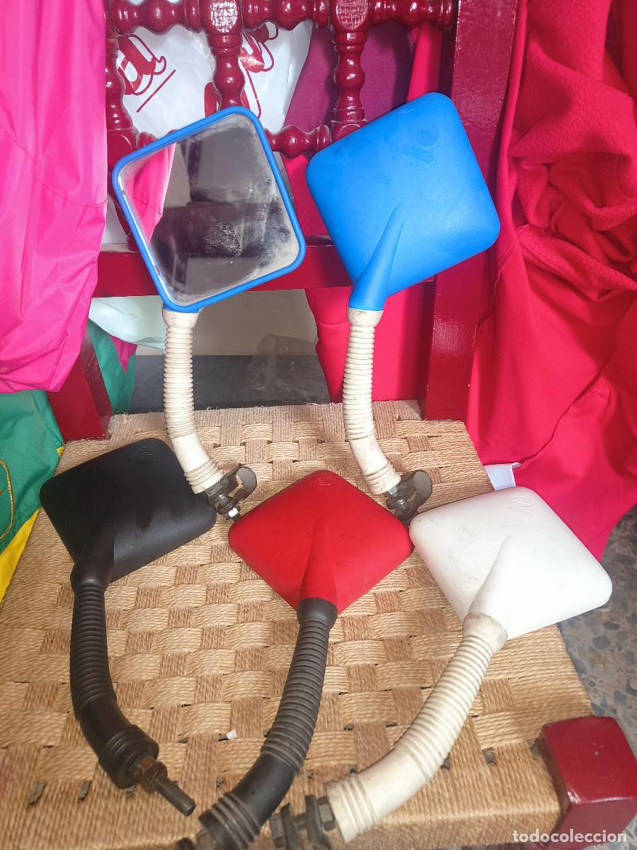 Juguetes antiguos y Juegos de colecci&oacute;n: OCASION ! LOTE 5 ANTIGUOS ESPEJOS RETROVISOR PARA MOTO O BICICLETA A&Ntilde;OS 80 90 MARCA VICMA