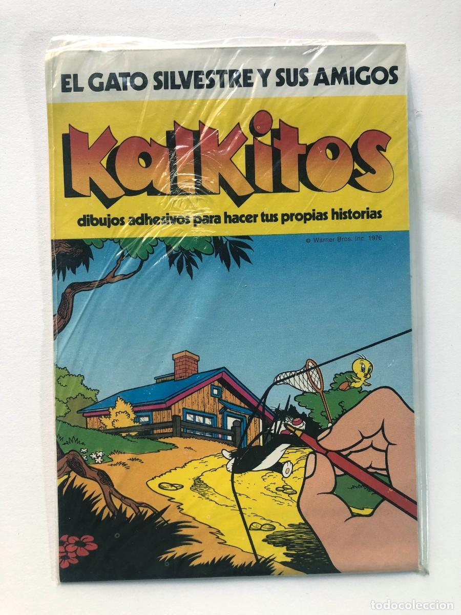 Juguetes antiguos y Juegos de colecci&oacute;n: KALKITOS / EL GATO SILVESTRE Y SUS AMIGOS / PRECINTADO - SIN USAR / A&Ntilde;O 1978 / 18 x 12,5 cm.