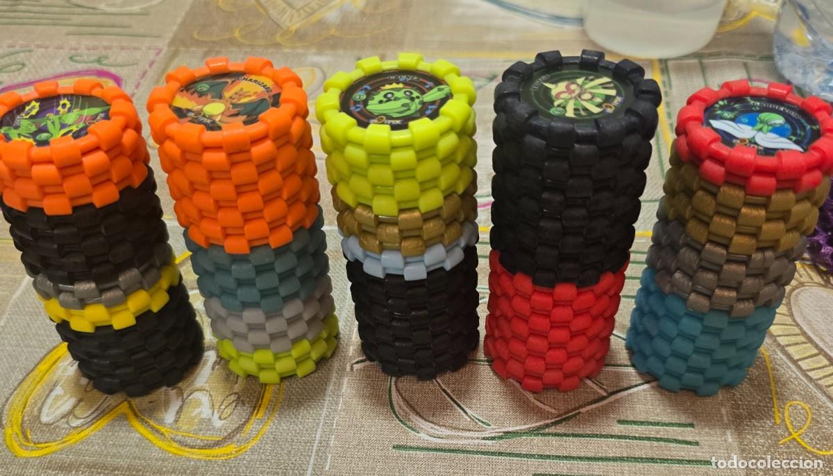 Juguetes antiguos y Juegos de colecci&oacute;n: Colecci&oacute;n Tazos Boinx Pok&eacute;mon.(Completa)