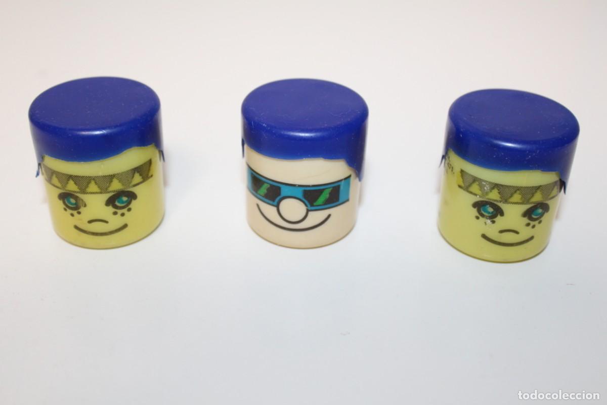 Juguetes antiguos y Juegos de colecci&oacute;n: ANTIGUOS ENVASES DISPENSADOR CARAMELOS MAURI-FACES - A&Ntilde;OS 70